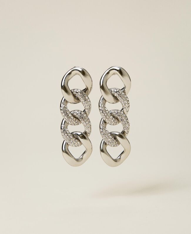 Silver Chain Earrings