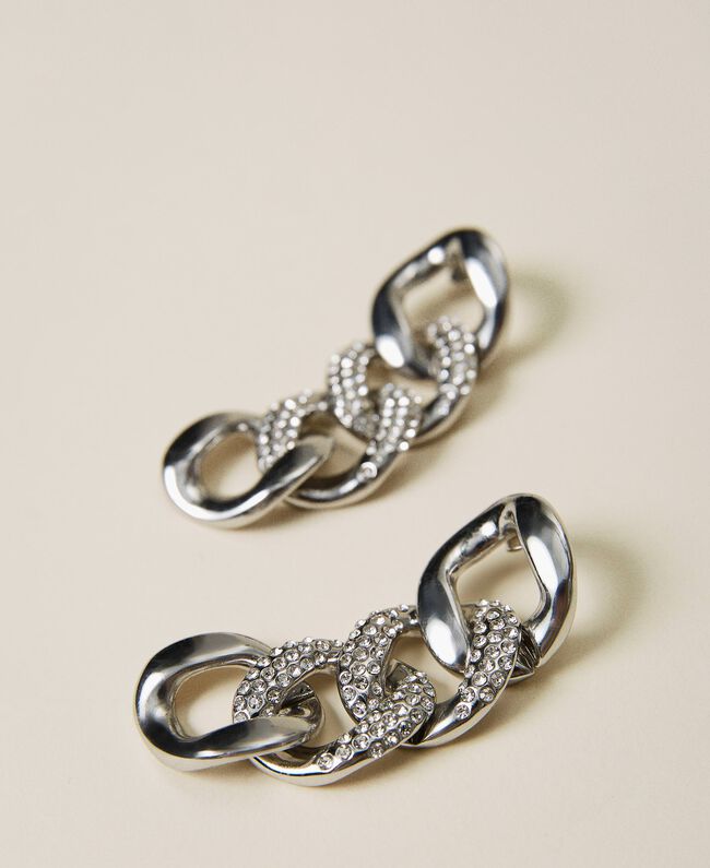 Silver Chain Earrings