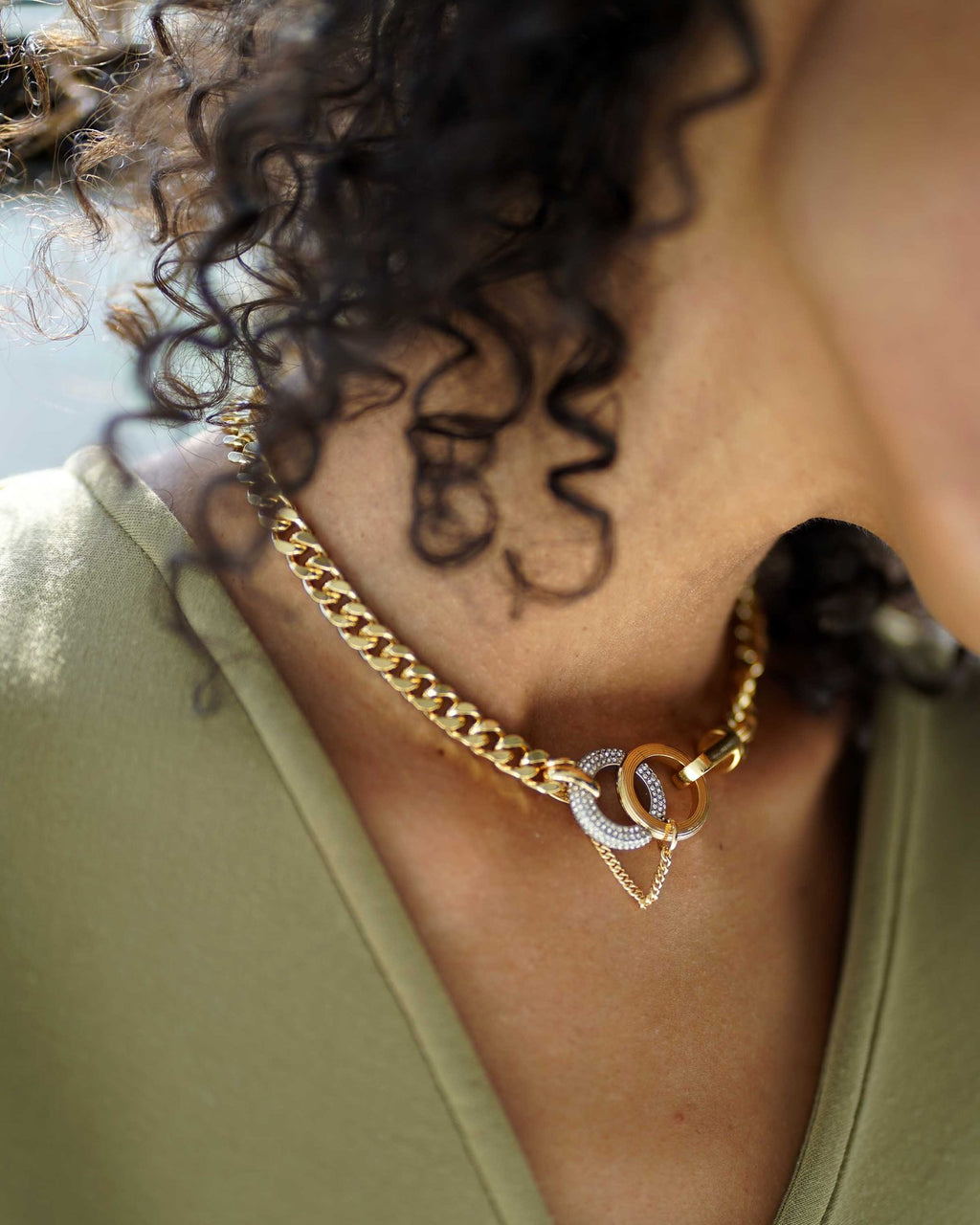 Gold Emma chain  Necklace