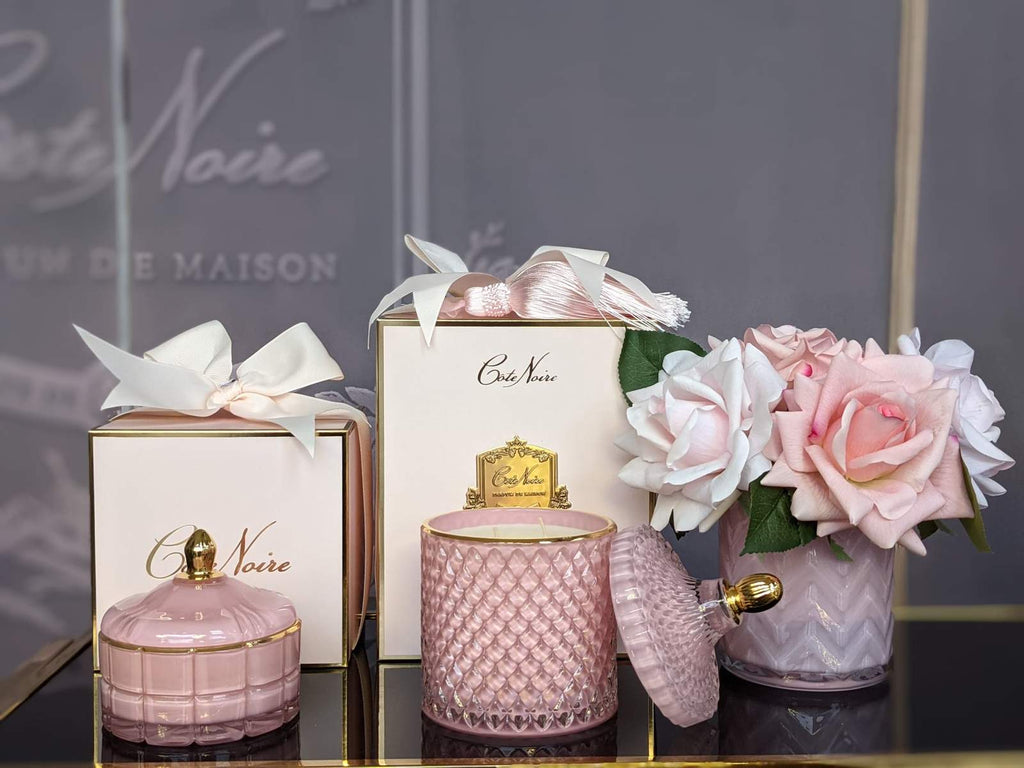 Pink Roses Herringbone Flower Diffuser