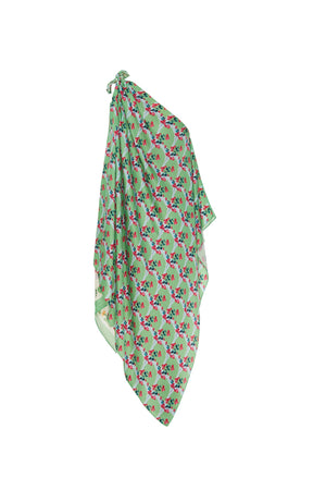 Parrot Multi Tie-up Scarf top