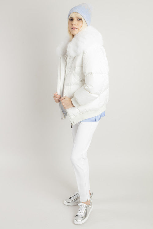 White Italian Jersey Legging