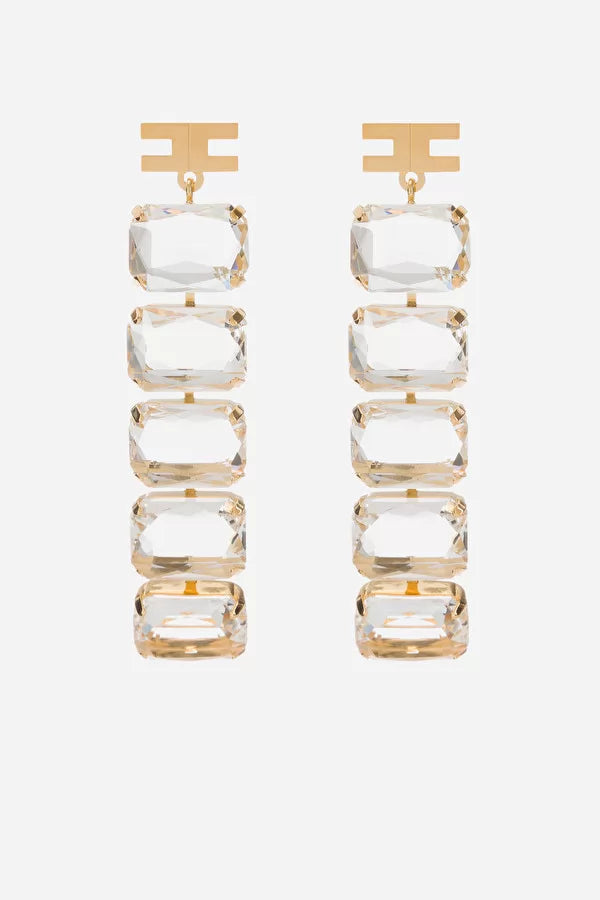 Crystal maxi earrings