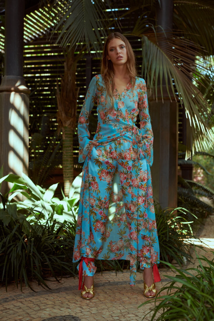 Floral Alessandra Robe