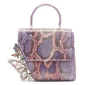 Purple Wisteria Garden Crystal Butterflies Claudia bag