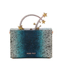 Blue Starburst Dione Box Bag