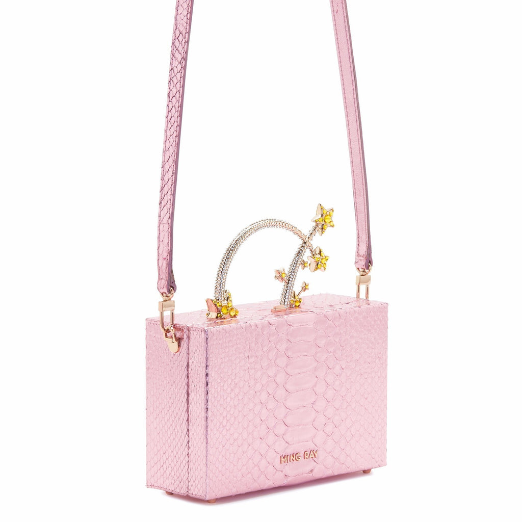 Pink Starburst Dione Box Bag
