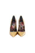 Avocado Metallic Pumps
