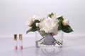 Blush Rose Bouquet Flower Diffuser in Oval Vase