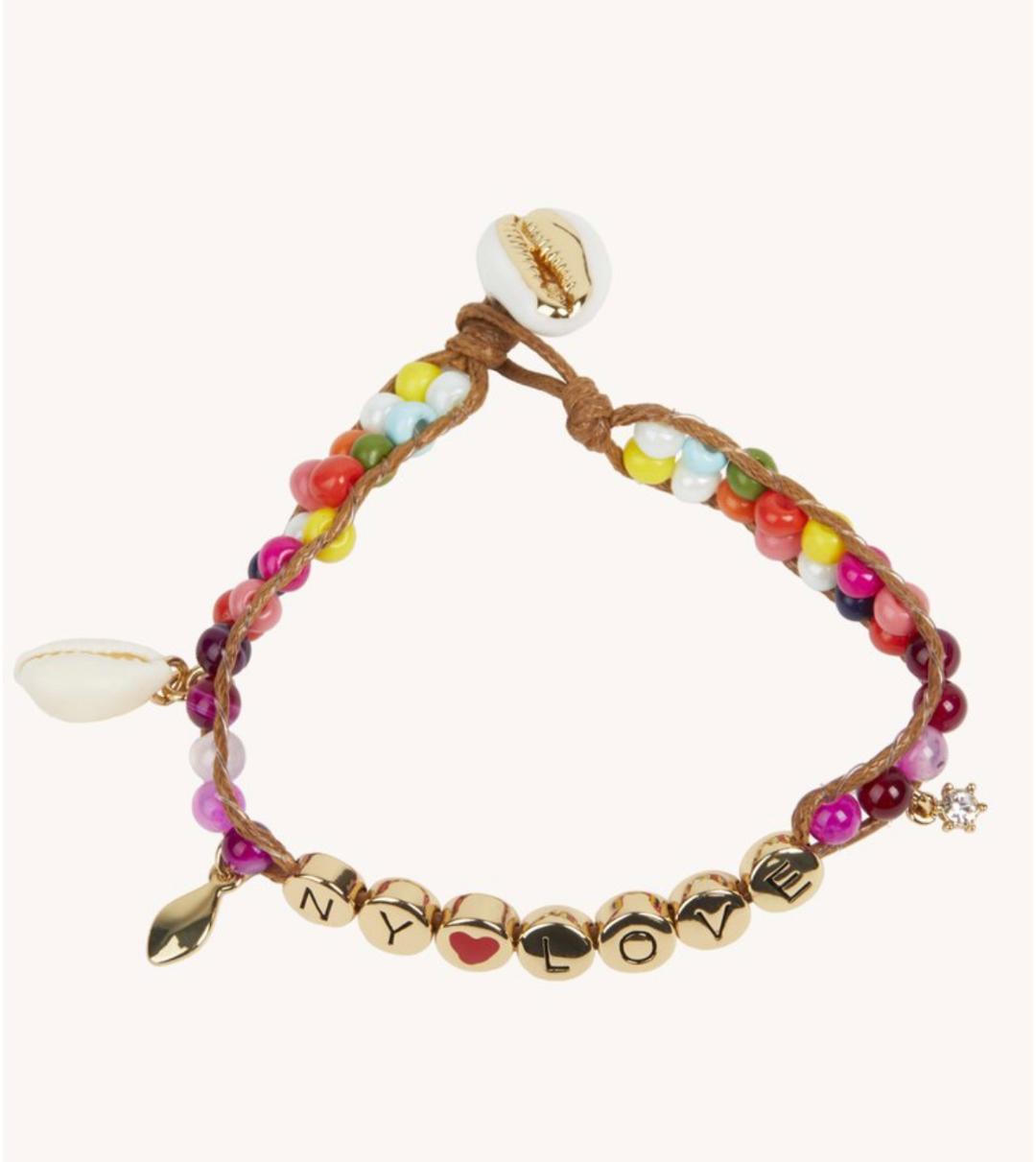 NY LOVE beaded Bracelet