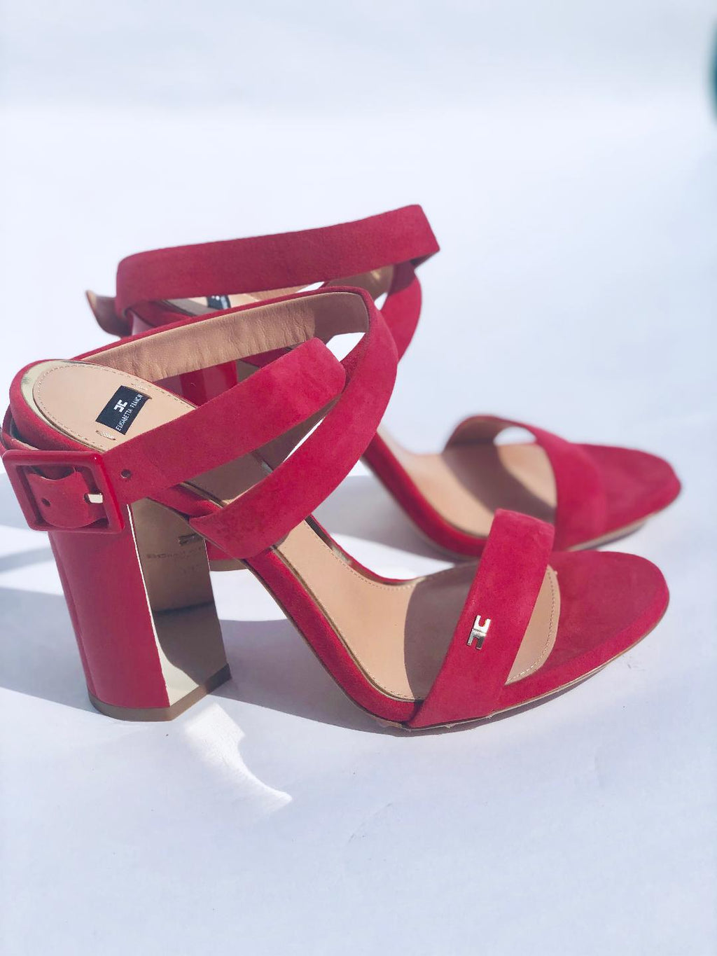 Bougainvillea Column Heel Sandal