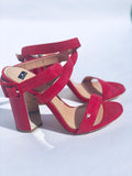 Bougainvillea Column Heel Sandal