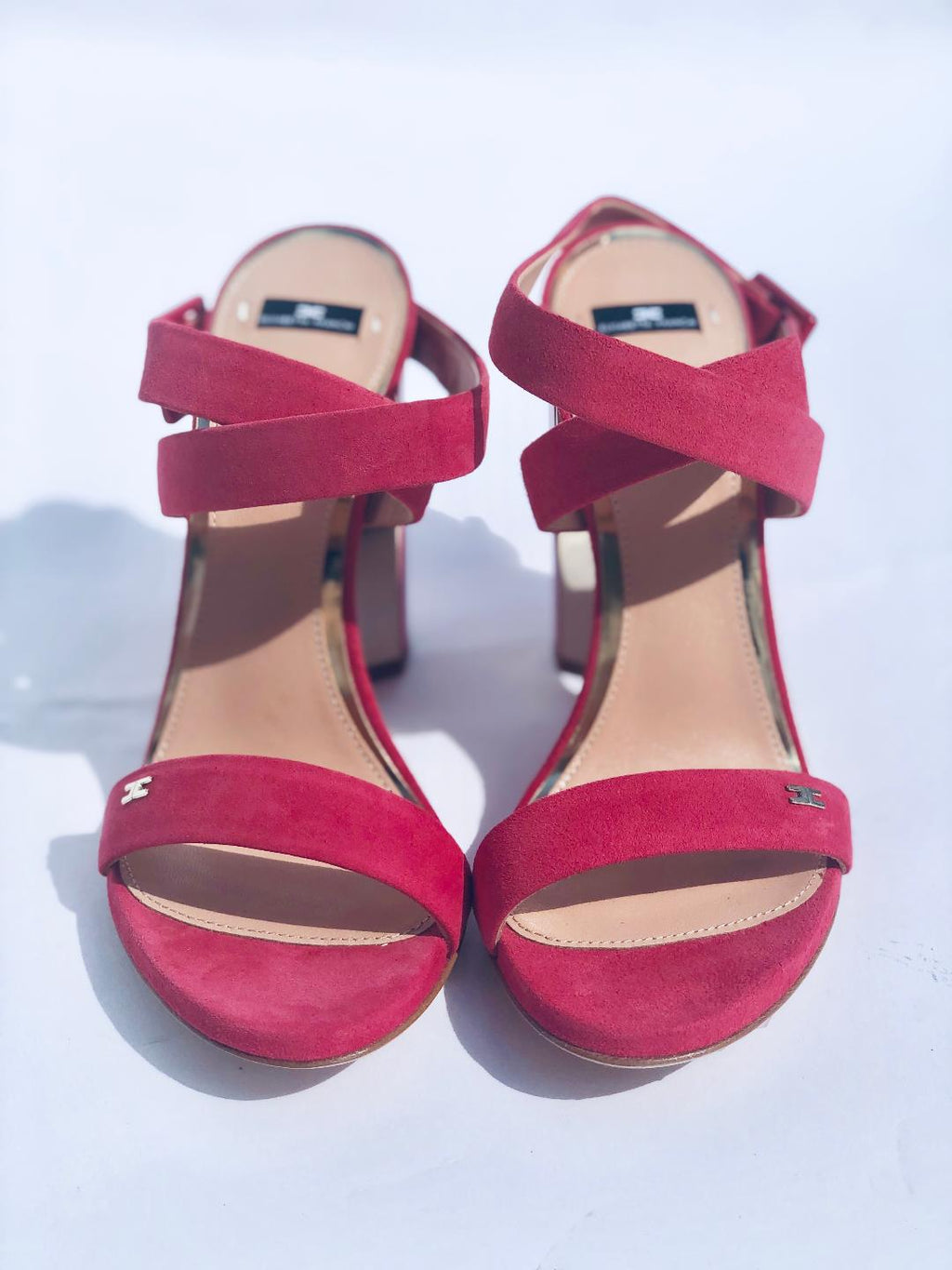 Bougainvillea Column Heel Sandal